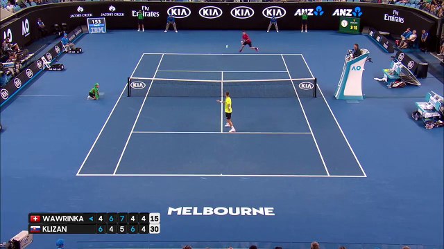 Stan Wawrinka marque le point de façon plus ou moins fair-play