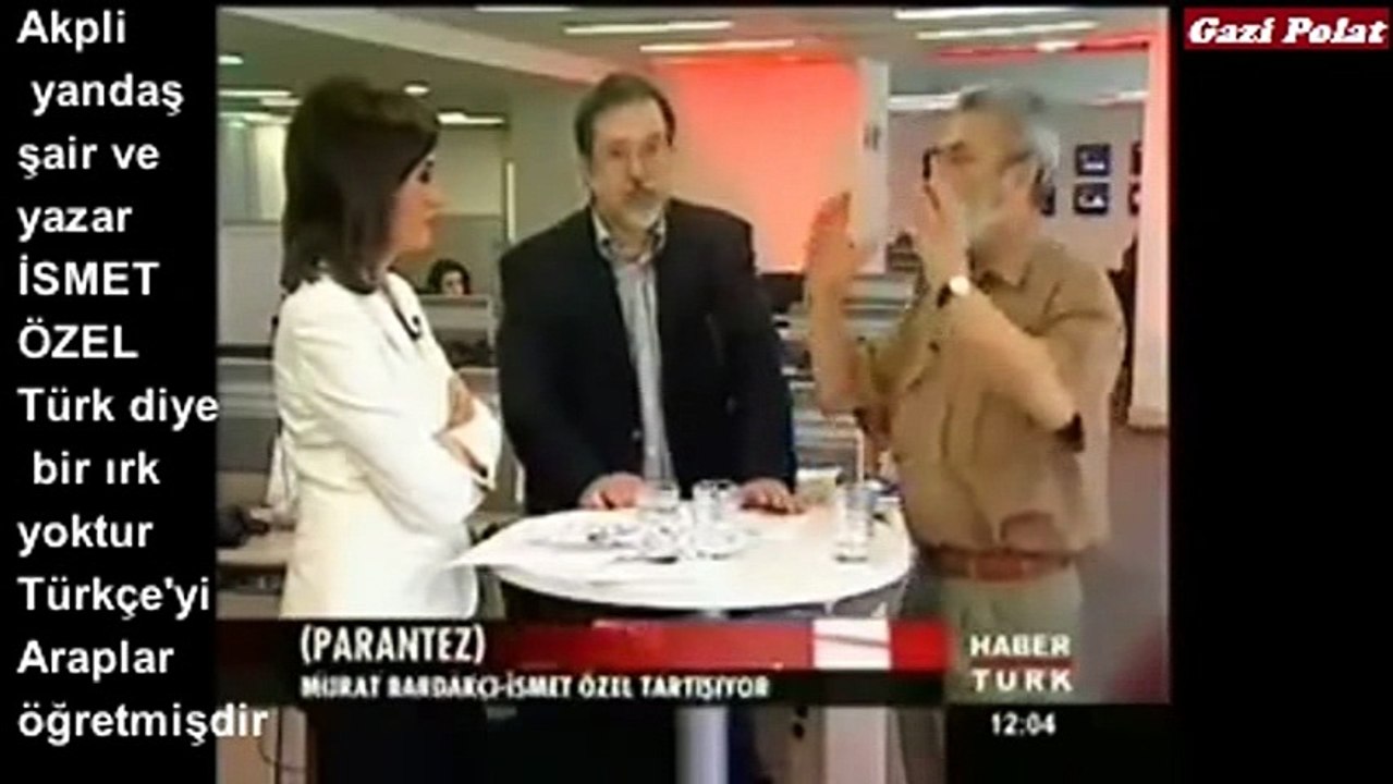 TÜRK DİYE BİR IRK YOKTUR  İSMET ÖZEL YASİN AKTAY