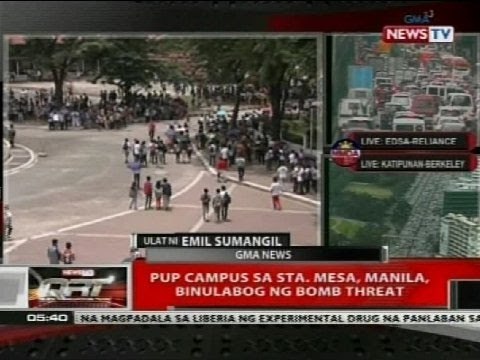 QRT: PUP campus sa Sta. Mesa, Manila, binulabog ng bomb threat