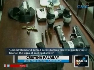 Saksi: AFP at PNP: Inaresto at hindi dinukot ang dalawang alumni ng UP Extension Program