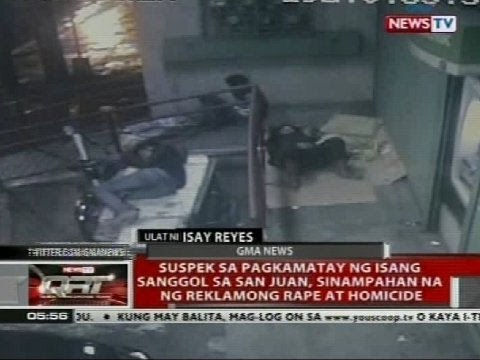 Suspek sa pagkamatay ng isang sanggol sa San Juan, sinampahan na ng reklamong rape at homicide