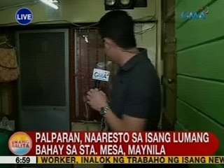 UB: Palparan, naaresto sa isang lumang bahay sa Sta. Mesa, Maynila