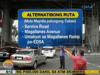 UB: MMDA at DPWH, nag-anunsyo ng alternative routes habang ginagawa ang Magallanes Interchange