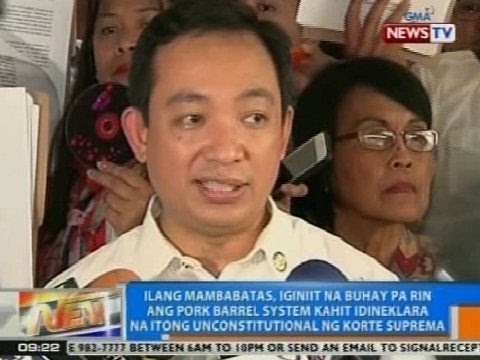 NTG: Ilang mambabatas, iginiit na buhay pa rin ang pork barrel system