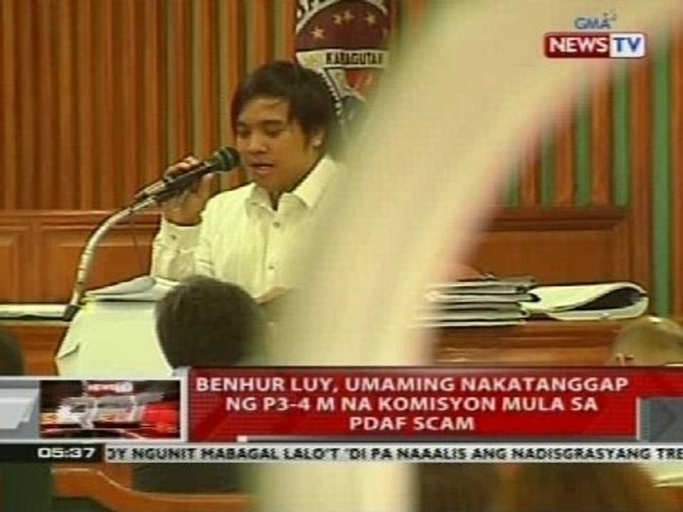 QRT: Benhur Luy, umaming nakatanggap ng P3-4 M na komisyon mula sa PDAF scam