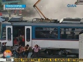 UB: Mga tagpo ilang sandali matapos madisgrasya ang tren ng MRT, nakuhanan ng mga YouScooper