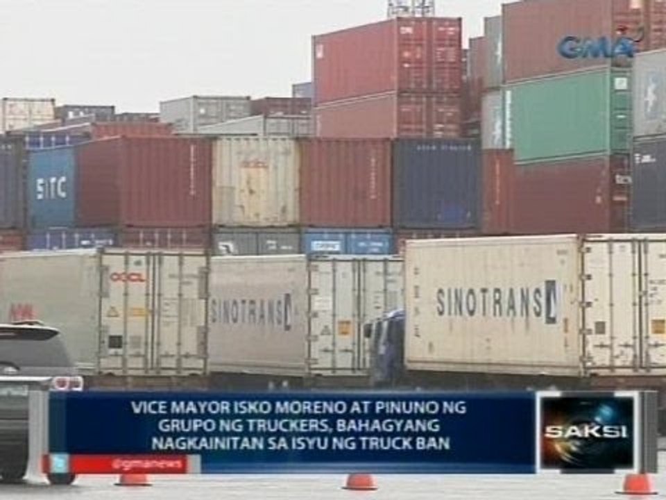 Saksi: VM Moreno at pinuno ng grupo ng truckers, bahagyang nagkainitan sa isyu ng truck ban