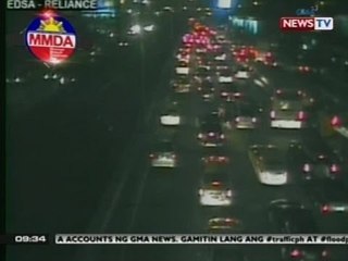 SONA: Waze traffic update as of 9:33 p.m. (August 15, 2014)