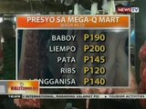 BT: Presyo ng baboy at ilang gulay, posible raw bumaba ngayong linggo