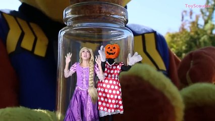 Is Frozen Elsa a Ghost? w/ Spiderman, The Witch, Paw Patrol Chase & T-Rex in Real Life