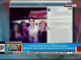 Ramon Bautista, nirerespeto raw ang desisyon ng Davao City LGU
