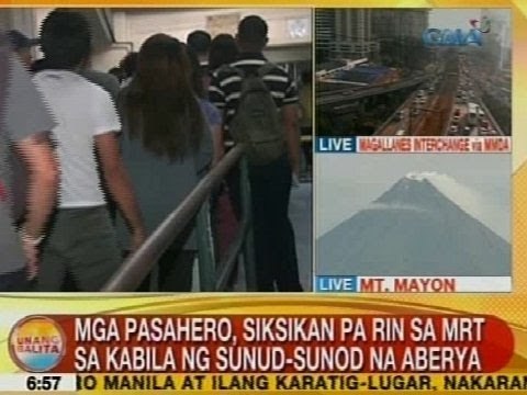 UB: Mga pasahero, siksikan pa rin sa MRT sa kabila ng sunud-sunod na aberya