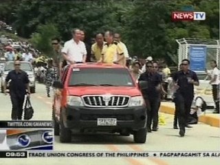NTG: PNoy, dumalo sa pagpapasinaya ng proyektong naipatupad sa tulong ng DAP