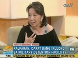 UH: Hirit ni Mareng Winnie: Palparan, dapat bang ikulong sa military detention facility?