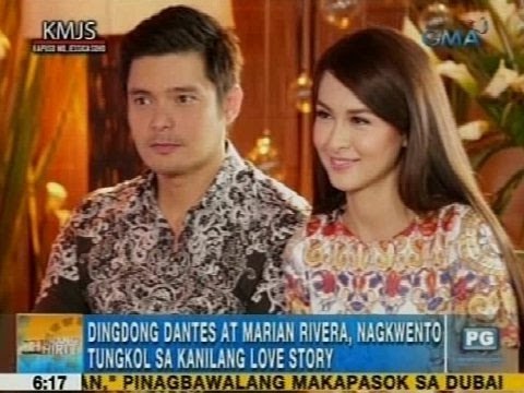 UB: Dingdong at Marian, nagkwento tungkol sa kanilang love story