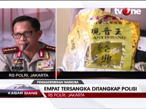 Polisi Tembak Bandar Narkoba, Sabu dan Ribuan Pil Diamankan