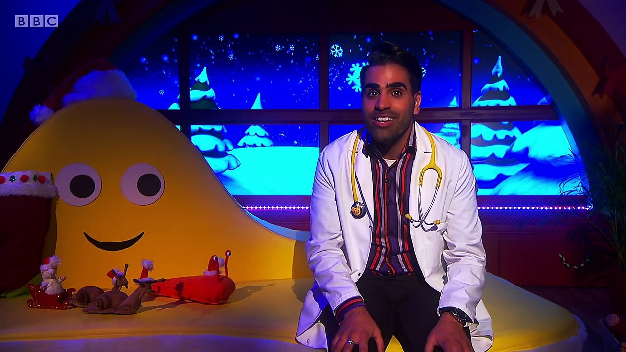 cBeebies Children Cartoon . CBeebies Bedtime Stories . s01e572 . Doctor Ranj - Norman, the Slug who Saved Christmas