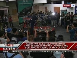 SONA: Paghataw sa kotse, paraan ng mga estudyante para labanan ang bullying