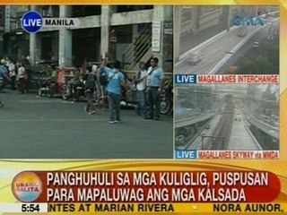 UB: Mga kuliglig at tricycle na dumaraan sa national road sa Maynila, pinaghuhuli