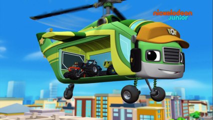 Blaze et les Monster Machines | La piste de course | NICKELODEON JUNIOR