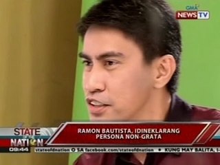 SONA: Ramon Bautista, idineklarang pernona non-grata