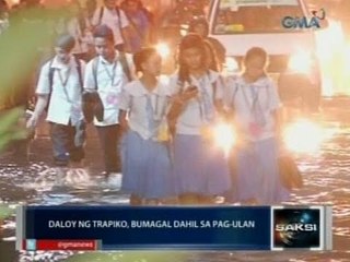 Saksi: Cebu at Davao cities, binaha rin dahil sa ulan