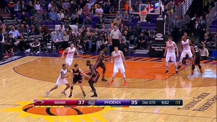 Goran Dragics Sick Reverse Layup | Heat vs Suns | January 3, 2017 | 2016 17 NBA Season