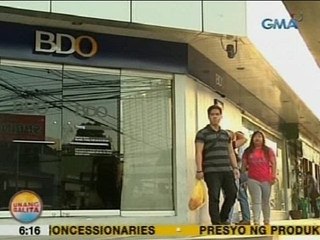 UB: BDO, magsasagawa ng maintenance at upgrade sa kanilang sistema ngayon hanggang bukas
