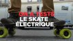On a testé le plus léger des skates électriques