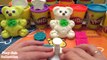 Play Doh Bears and Cookies Molds How to Make Play Dough Cookies