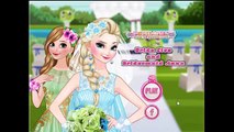 Дисней Замороженные Игры Принцесса невеста Эльза и невесты Анна ла Dama де честь Anna видеоигры