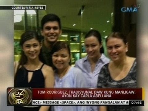 24 Oras: Tom Rodriguez, nakilala na raw ang pamilya ni Carla Abellana sa isang dinner