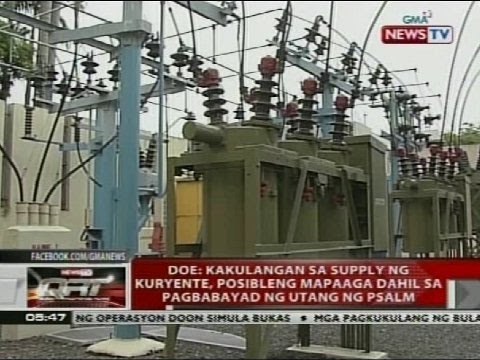 DOE: Kakulangan sa supply ng kuryente, posibleng mapaaga dahil sa pagbabayad ng utang ng PSALM