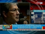 Dennis Roldan at 2 niyang kapwa-akusado, ililipat sa maximum security compound ng Bilibid
