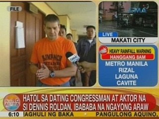 UB: Hatol kay Dennis Roldan, ibababa na ngayong araw