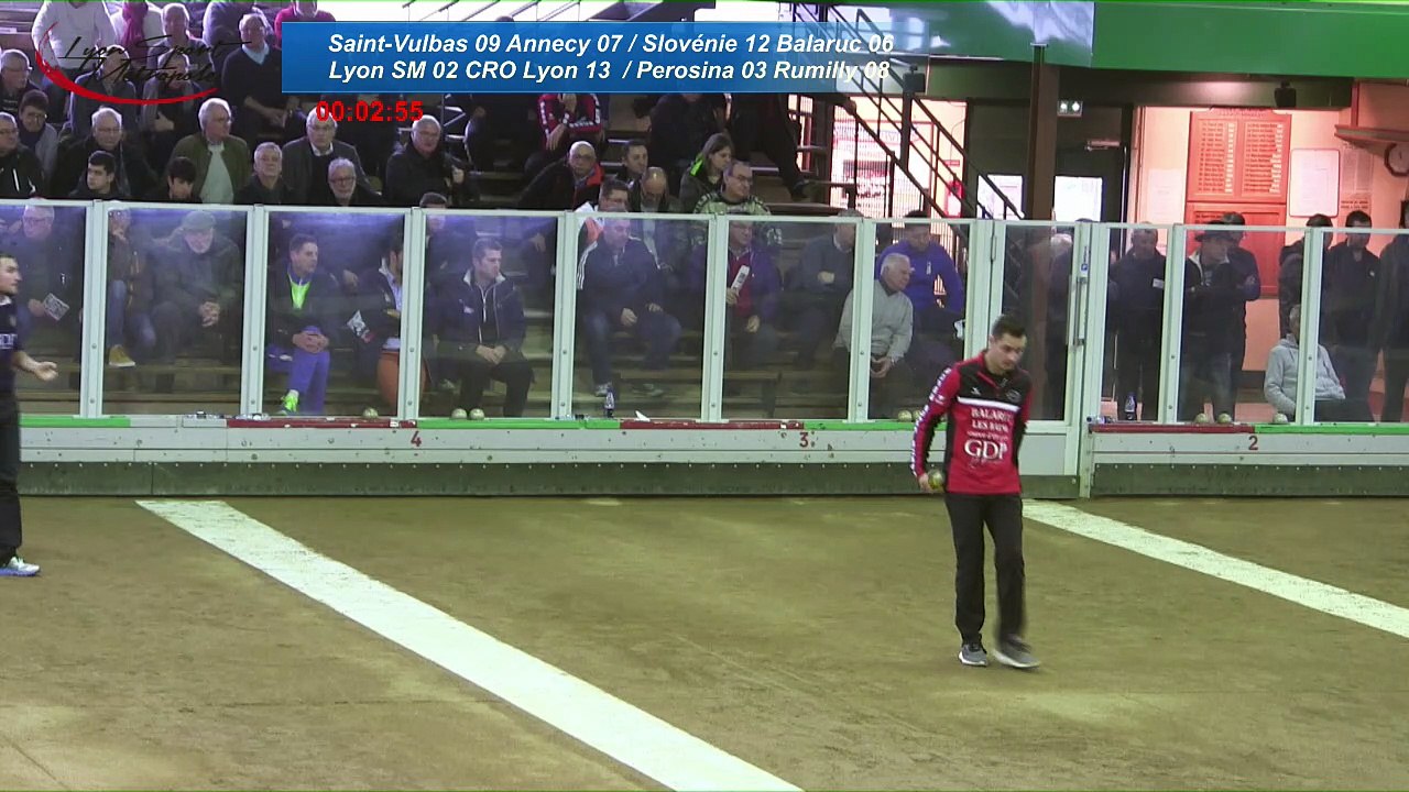 L'incroyable dénouement, Annecy contre Saint-Vulbas, quarts de finale du 36ème Béraudier, Sport Boules, Lyon 2017