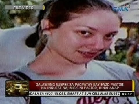 Dalawang suspek sa pagpatay kay Enzo Pastor, na-inquest na; misis ni Pastor, hinahanap