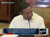 VP Binay: Tinangkang pigilan ni Sen. Trillanes ang pagtestigo ng kontratista