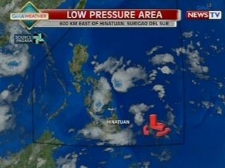 SONA: Weather update as of 10:10 p.m. (Aug. 27, 2014)