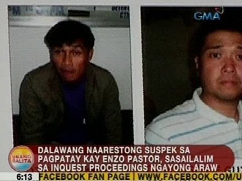 UB: 2 naarestong suspek sa pagpatay kay Pastor, sasailalim sa inquest proceedings ngayong araw
