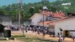 URGENTE: Policía dispara balas de goma contra presos en Brasil