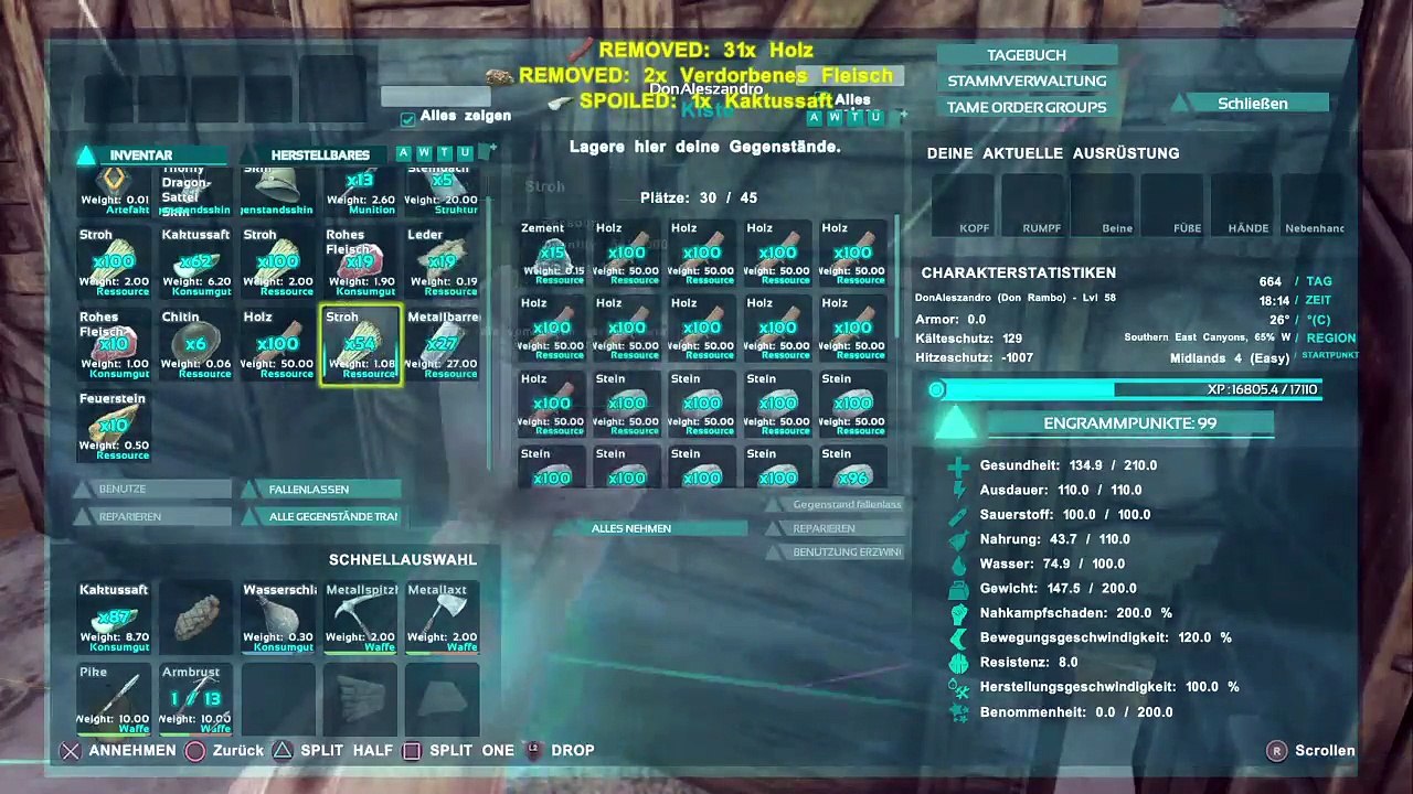 DonAleszandro's ARK Survival Evolved : ««-Der Wille zu überleben-»» (750)