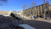 Adrénaline - Tous sports : Comment construire une piste de glace en plein coeur de Marseille ?
