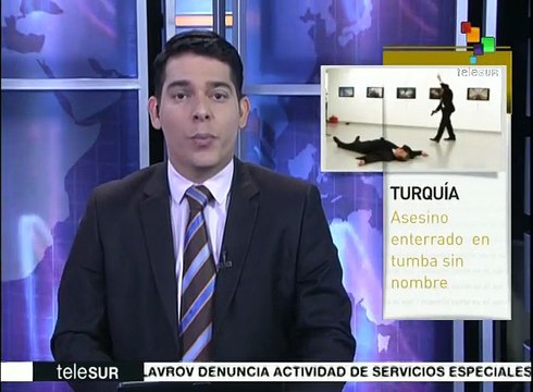Turquía: entierran al asesino del embajador ruso Andrei Karlov