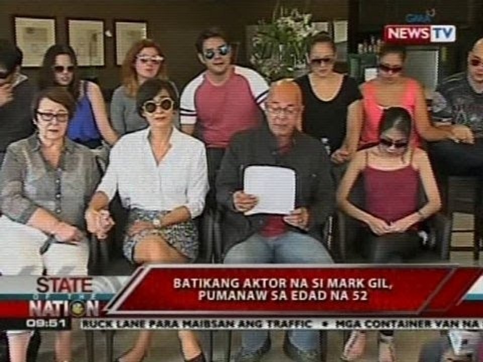 SONA: Batikang aktor na si Mark Gil, pumanaw sa edad na 52
