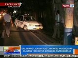 NTG: 2 lalaking nagtangkang mangholdap ng isang taxi driver sa Makati, binugbog ng taumbayan
