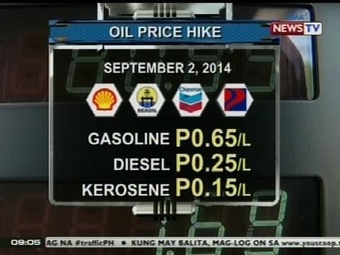 NTG: Presyo ng produktong petrolyo, tumaas ngayong Martes