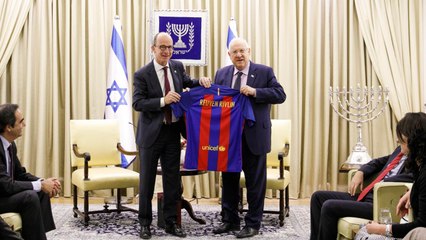 FCB Foundation received by the President of Isarel