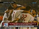 24Oras: Phl Azkals, pasok sa Finals ng Philippine Peace Cup matapos talunin ang Chinese-Taipei
