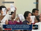 Saksi: 3 impeachment complaints laban kay PNoy na ibinasura, inalmahan ng ilang militante